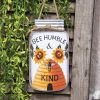 Positive Vibes Only: "Bee Humble & Kind" Mason Jar Sign