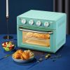 Compact Teal Kitchen Appliance: 7-in-1 Multicooker