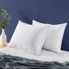 Standard/Queen Size Down Feather Blend Pillows, Set of 2 - Machine Washable