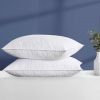 Standard/Queen Size Down Feather Blend Pillows, Set of 2 - Machine Washable