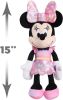 Minnie Mouse Plush 14" - Lights & Sounds, Fashion Bow - Disney, Just Play