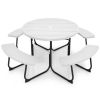 43" Round Table with Umbrella Hole