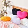 Heart Pillow Faux Fur Throw Pillow: Mini (12.9" x 9.8")