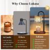 Lukasa Candle Warmer Lamp: Timer, Dimmer, Adjustable Height