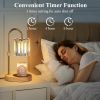 Lukasa Candle Warmer Lamp: Timer, Dimmer, Adjustable Height