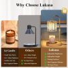 Lukasa Candle Warmer Lamp: Timer, Dimmer, Adjustable Height